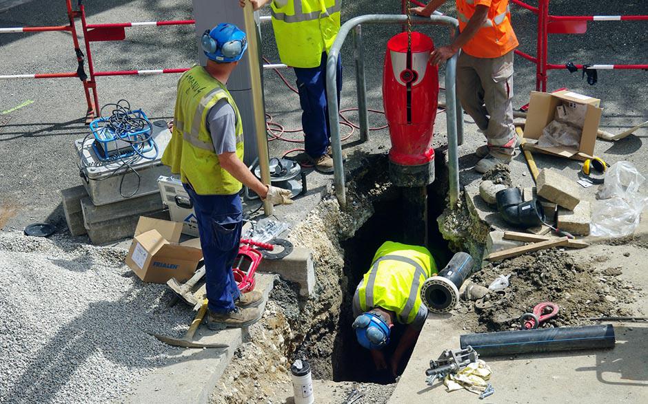 travaux assainissement prix La Courneuve